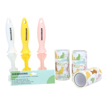 Pluizenroller voor textiel tegen kattenharen